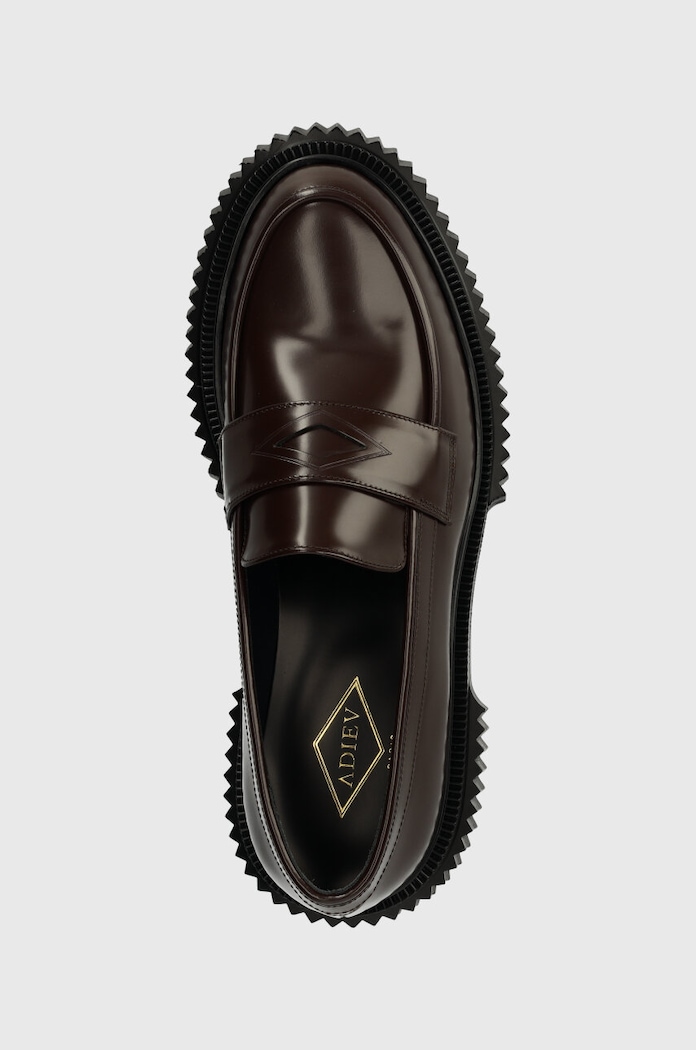 Pantofi de piele Type 182 ADIEU type.182 maro