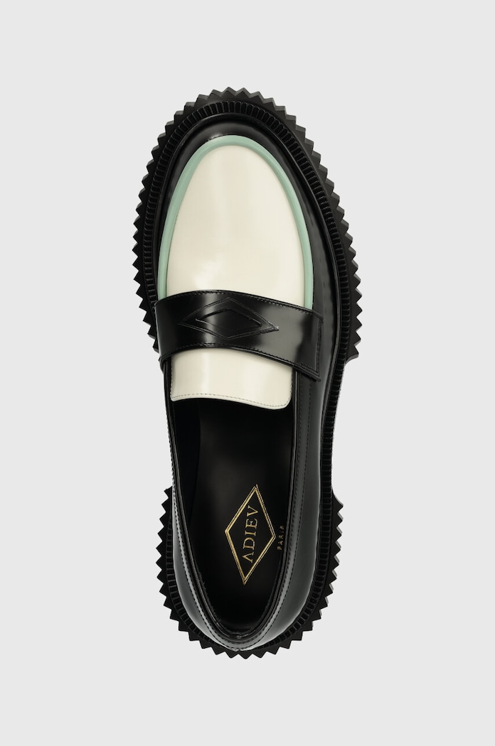 ADIEU pantofi de piele Type 182 negru type.182