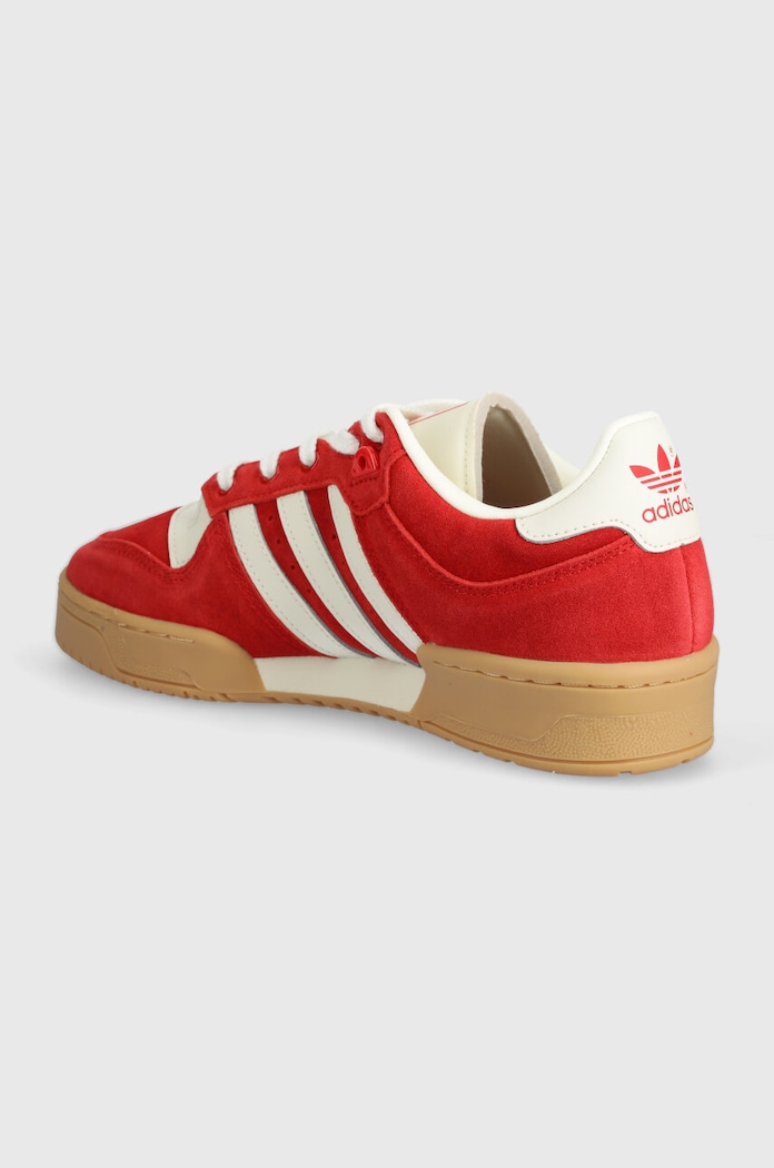 Boty Semišové tenisky adidas Originals Rivalry 86 Low ID8410 červená