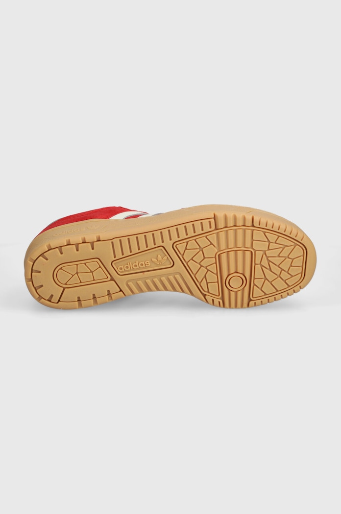 Semišové tenisky adidas Originals Rivalry 86 Low ID8410 červená