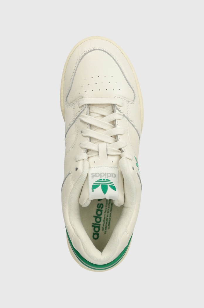 Кожени маратонки adidas Originals Continental 87 бял IE5702