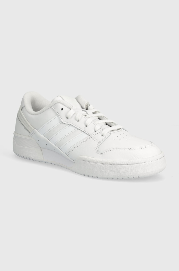 Δερμάτινα sneakers adidas Originals Team Court 2 STR απομίμηση λείου δέρματος λευκό IF1192