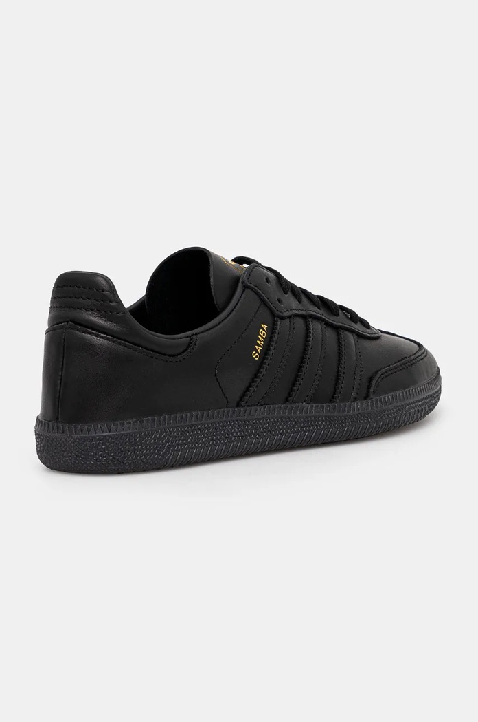 Obuwie adidas Originals sneakersy skórzane Samba Decon IG6172 czarny