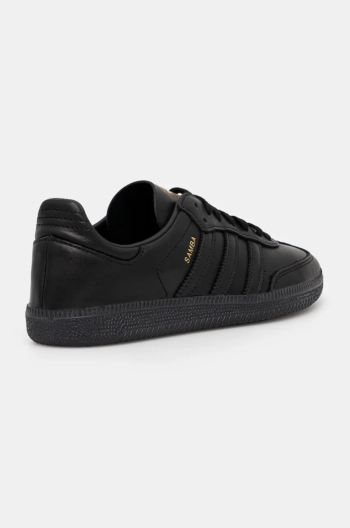 Obuwie adidas Originals sneakersy skórzane Samba Decon IG6172 czarny