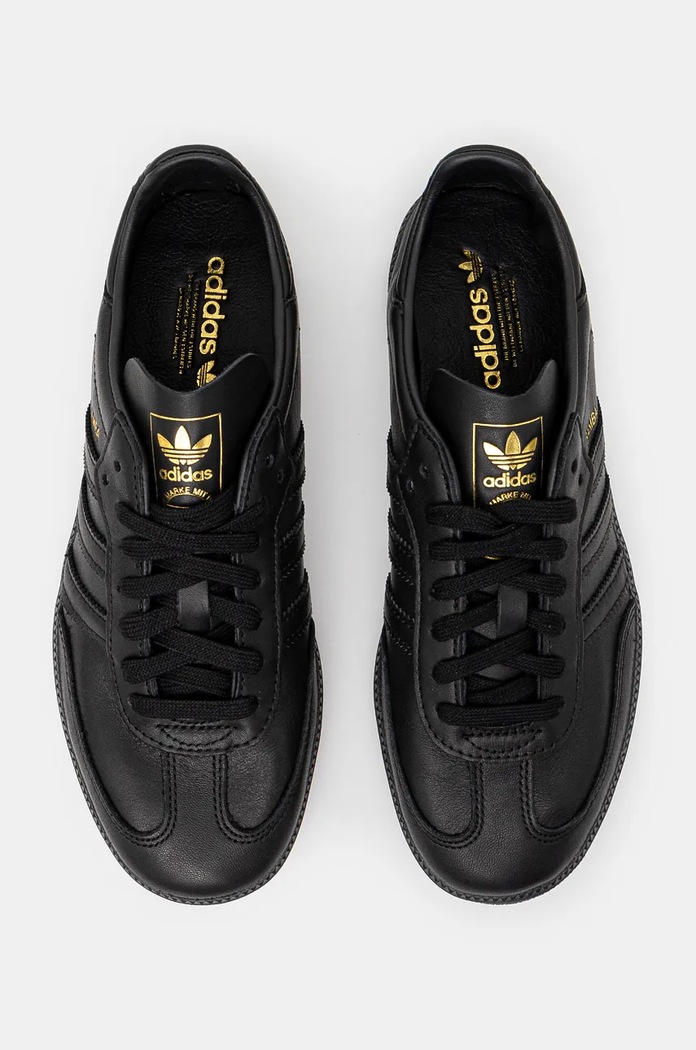 adidas Originals sneakersy skórzane Samba Decon IG6172 czarny