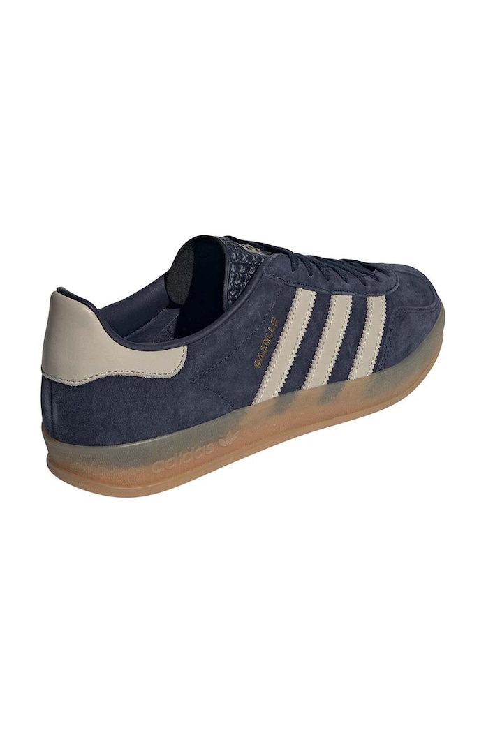 Obuwie adidas Originals Sneakersy zamszowe Gazelle Indoor IH7501 granatowy