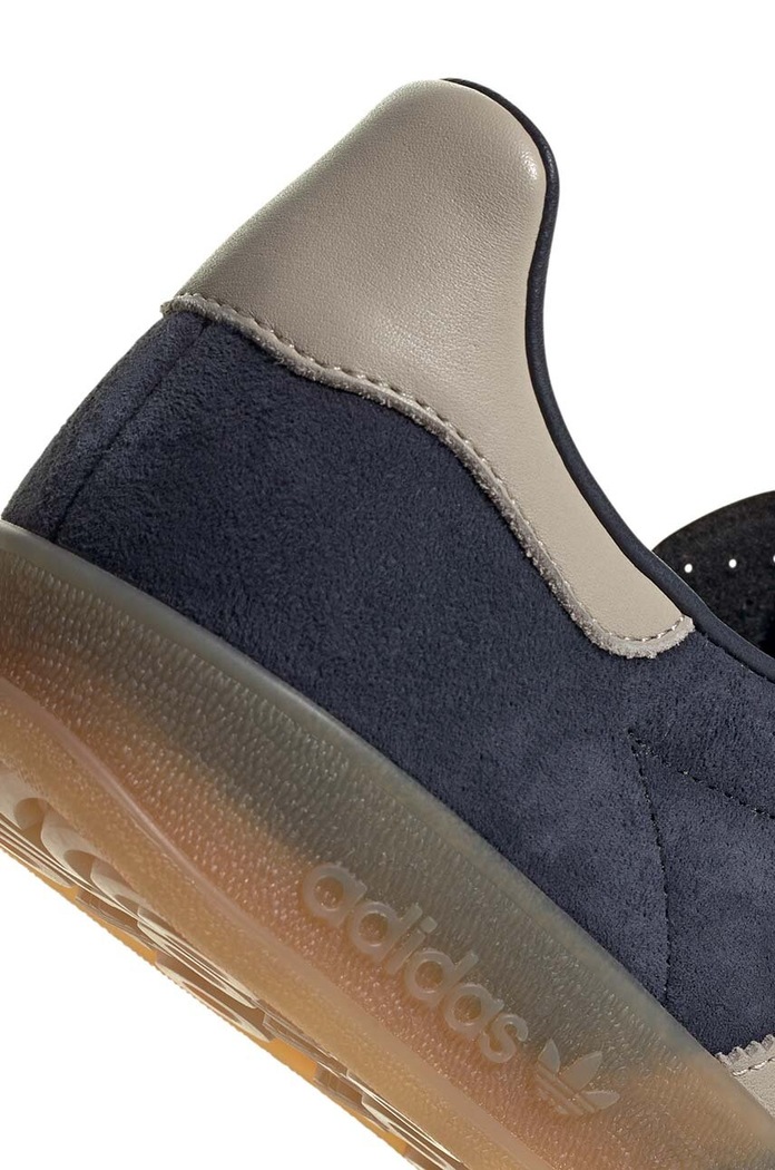 Sneakersy zamszowe Gazelle Indoor adidas Originals IH7501 granatowy