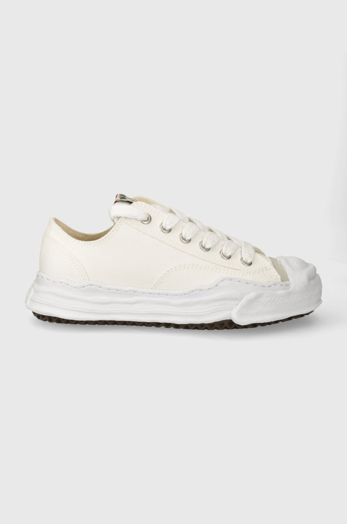 Maison MIHARA YASUHIRO tenisówki Hank Low tekstylny biały A05FW702