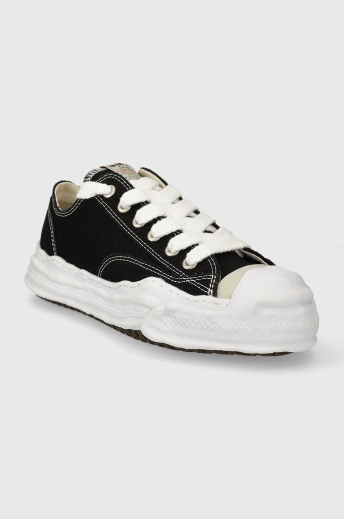 Maison MIHARA YASUHIRO plimsolls Hank Low A05FW702 black AW25