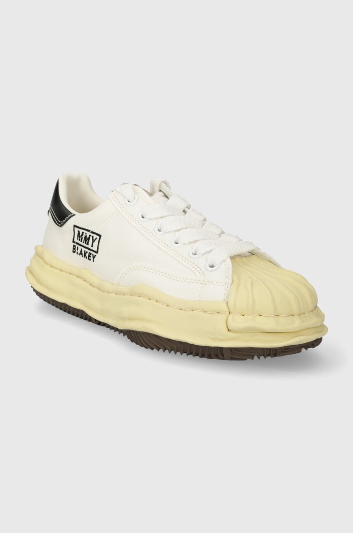Кеды Maison MIHARA YASUHIRO Blakey Low A09FW732 белый SS24