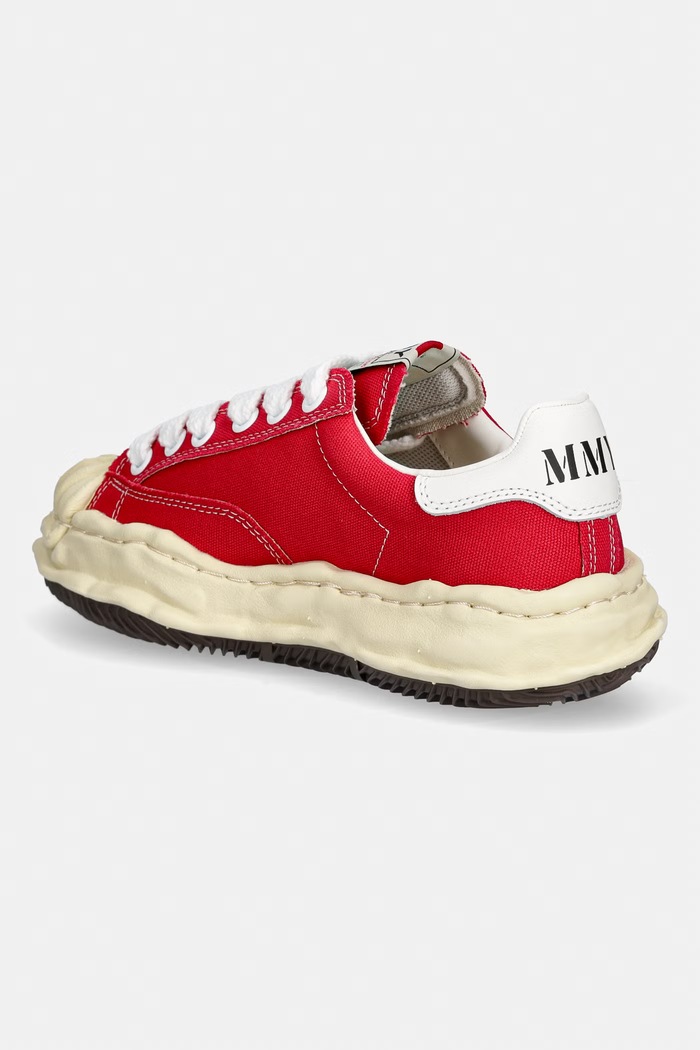 Boty Maison MIHARA YASUHIRO Blakey Low tenisky na platformě pánské A09FW732 červená