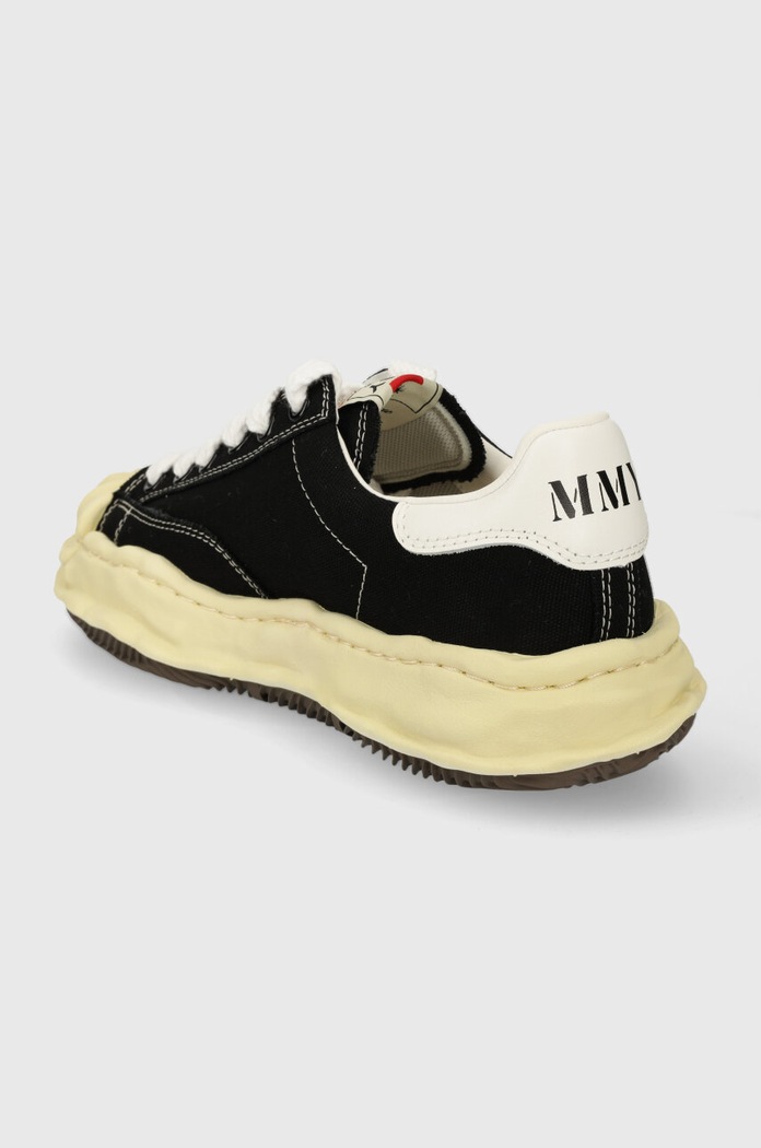 Obuwie Maison MIHARA YASUHIRO Blakey Low tenisówki na platformie męskie A09FW732 czarny