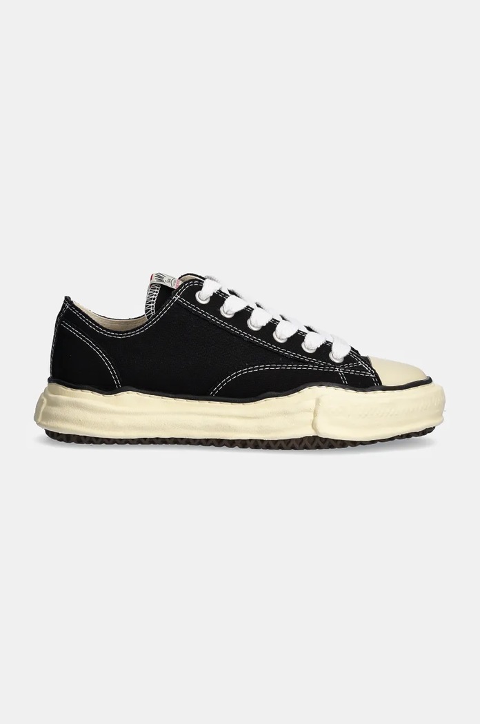 Maison MIHARA YASUHIRO tenisówki Peterson Low A09FW733 czarny AW24