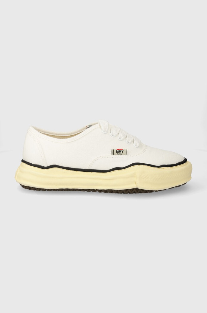 Maison MIHARA YASUHIRO tenisówki Blakey Low tekstylny biały A09FW735