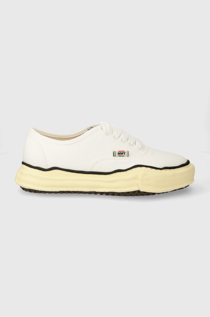 Maison MIHARA YASUHIRO tenisówki Blakey Low tekstylny biały A09FW735