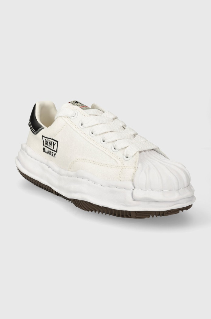Πάνινα παπούτσια Maison MIHARA YASUHIRO Blakey A08FW735 λευκό AW25