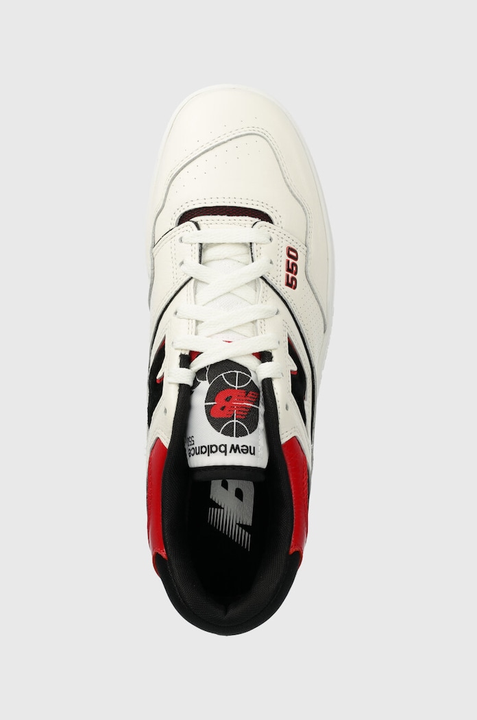 Kožne tenisice New Balance 550 bijela BB550STR