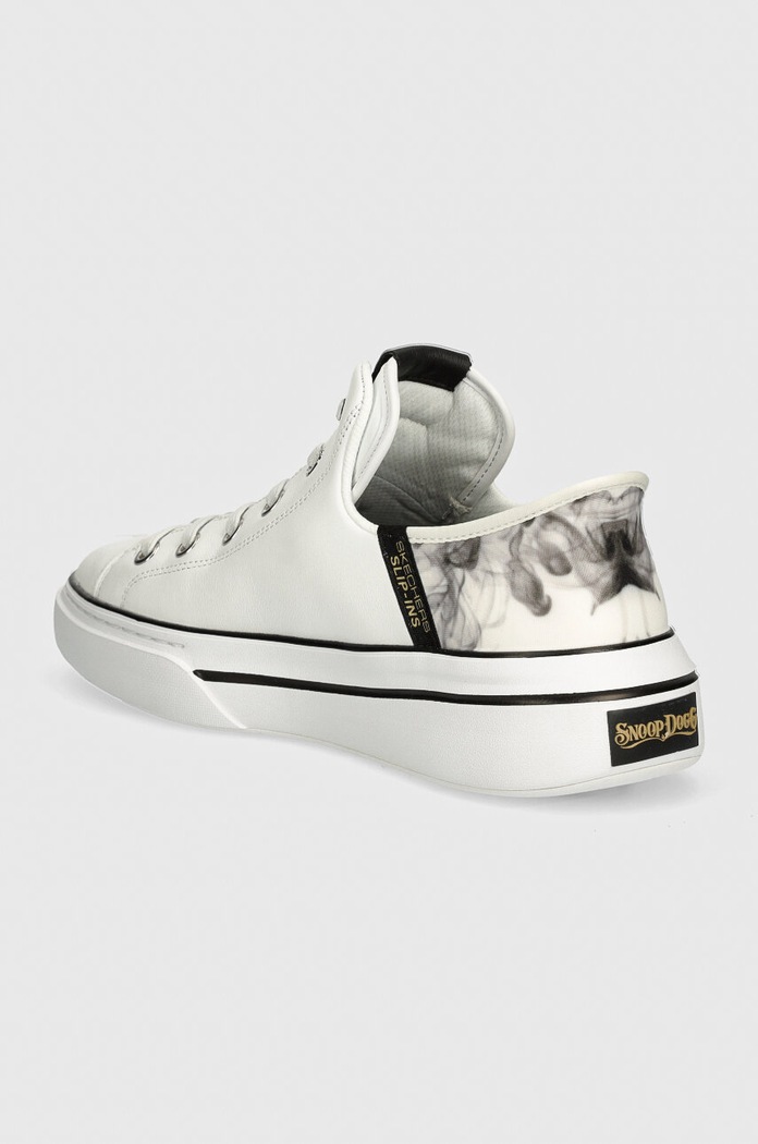 Cipők Skechers bőr tornacipő SKECHERS X SNOOP DOGG 251016 fehér