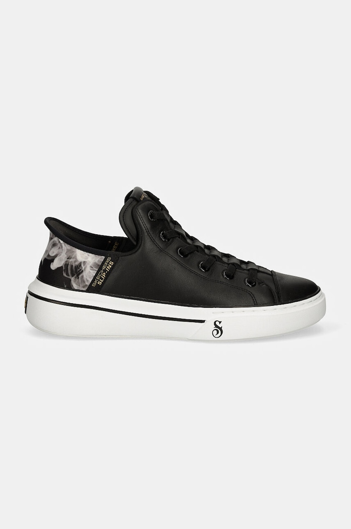 Skechers tenisówki skórzane SKECHERS X SNOOP DOGG 251016 czarny AW24