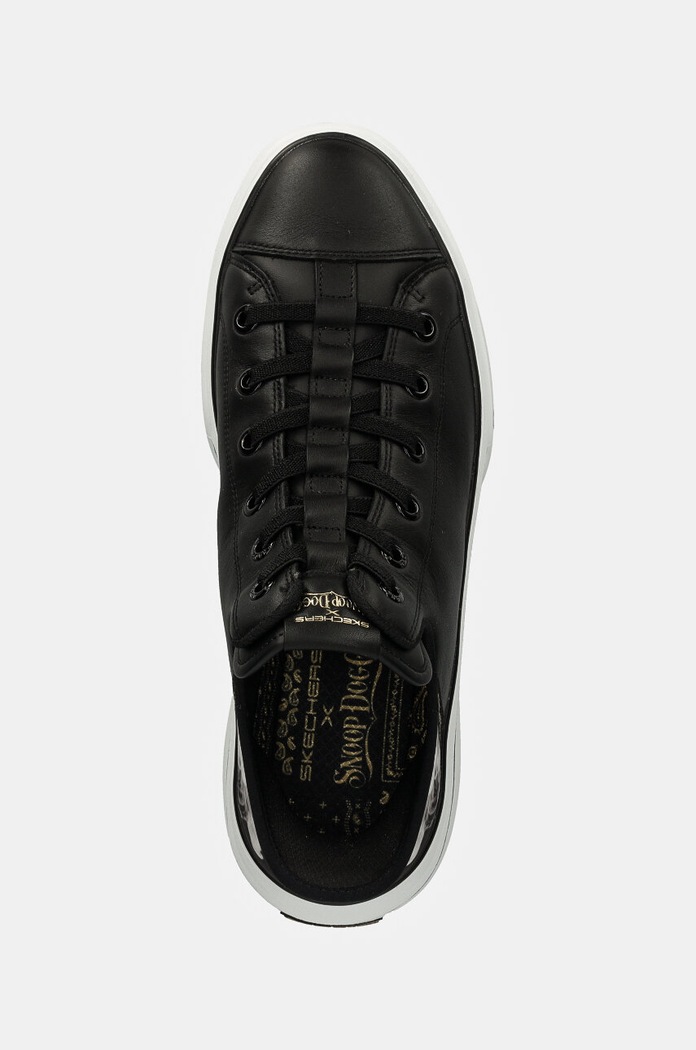 Skechers tenisówki skórzane SKECHERS X SNOOP DOGG czarny 251016