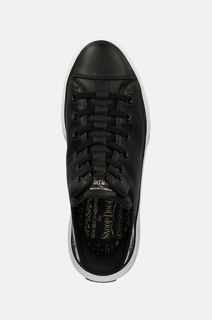 Skechers tenisówki skórzane SKECHERS X SNOOP DOGG czarny 251016