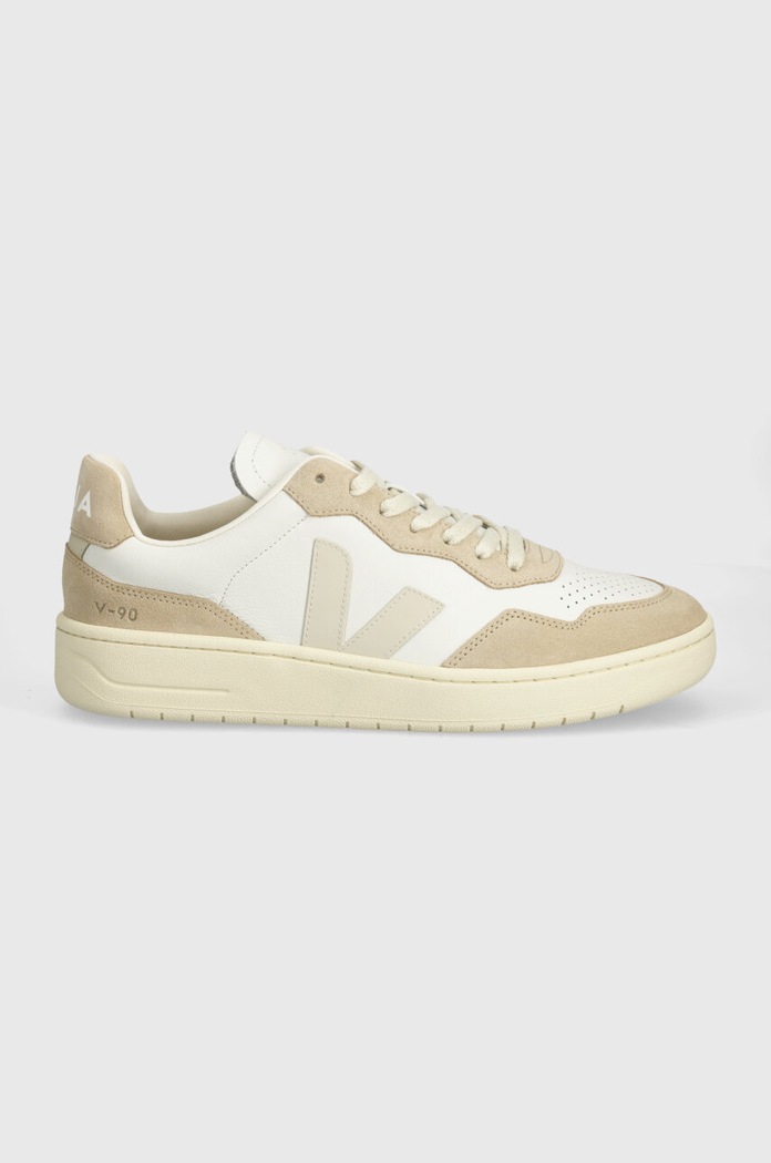 Veja leather sneakers V-90 VD2003654B beige SS24