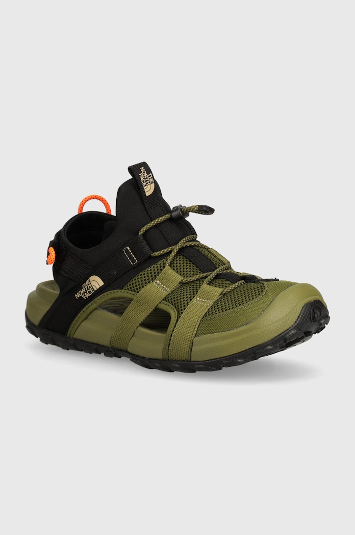 Sandale The North Face Explore Camp tekstil zelena NF0A83NLRMO1