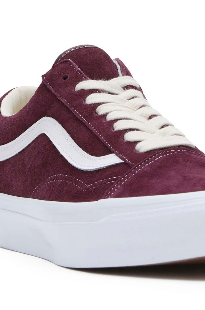 Obuwie Vans tenisówki zamszowe Premium Standards Old Skool 36 VN000CNG4QU1 bordowy