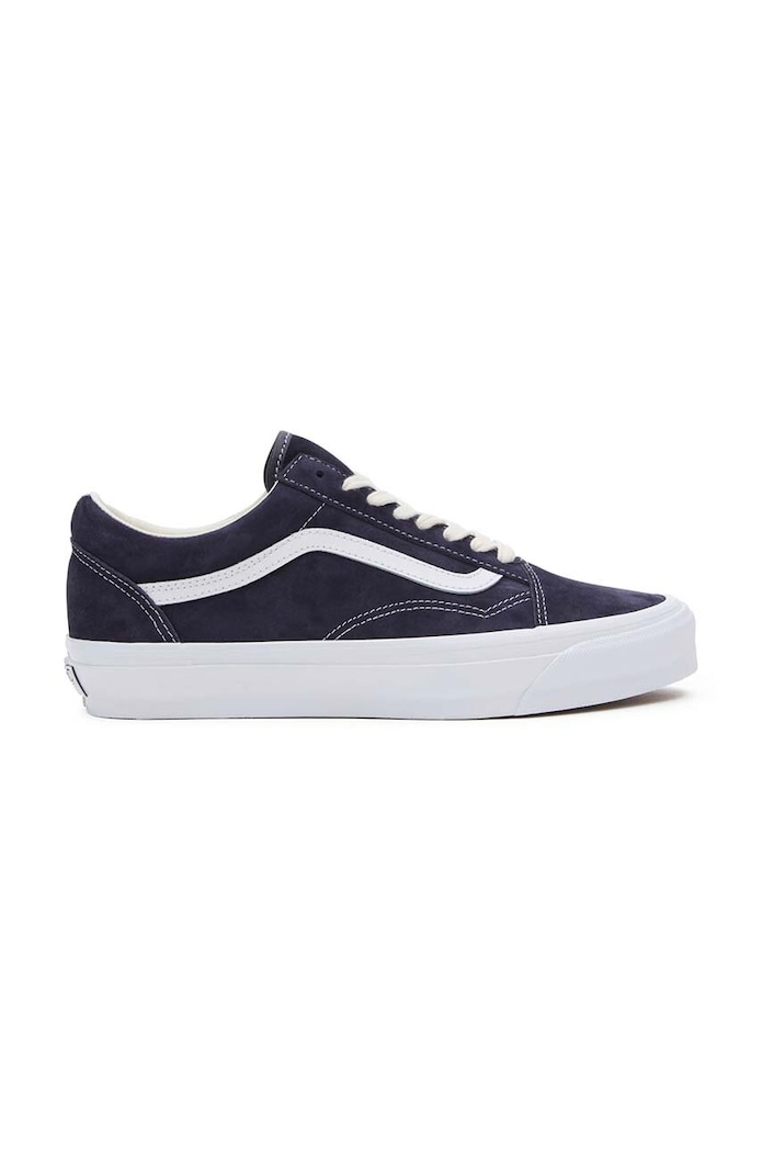 Vans velúr teniszcipő Premium Standards Old Skool 36 Planet friendly sötétkék VN000CNGCIE1