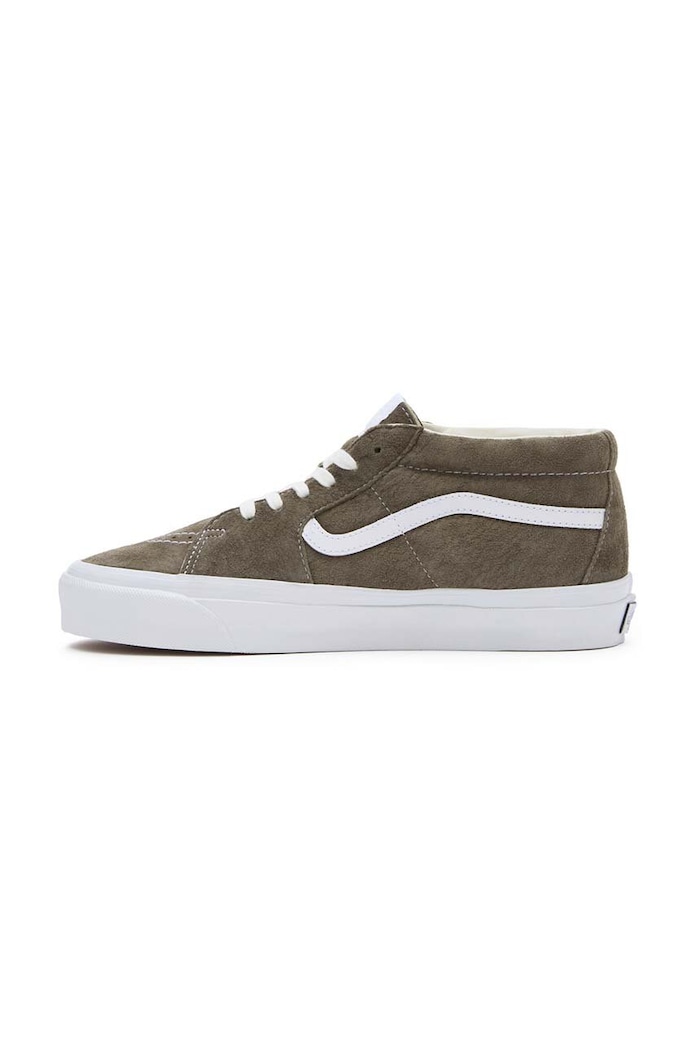 Високи кецове Vans Premium Standards Sk8-Mid Reissue 83 VN000CQQCHZ1 кафяв