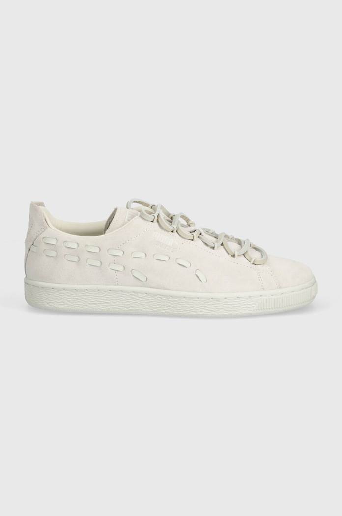 Semišové tenisky Puma Suede Decon 396494 sivá SS24