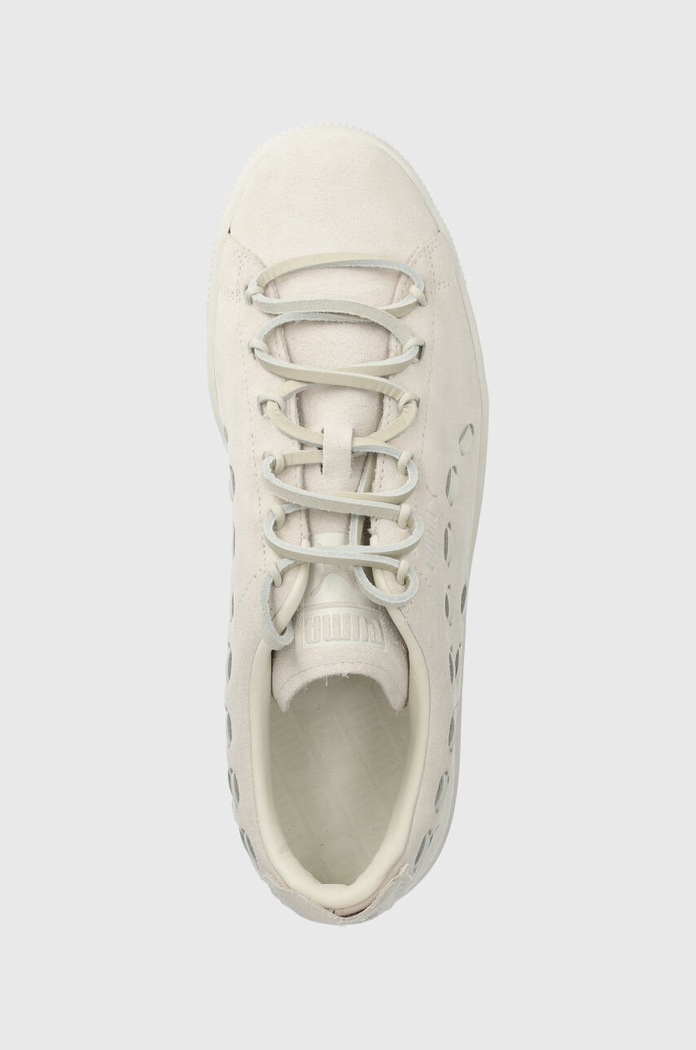 Semišové tenisky Puma Suede Decon sivá 396494