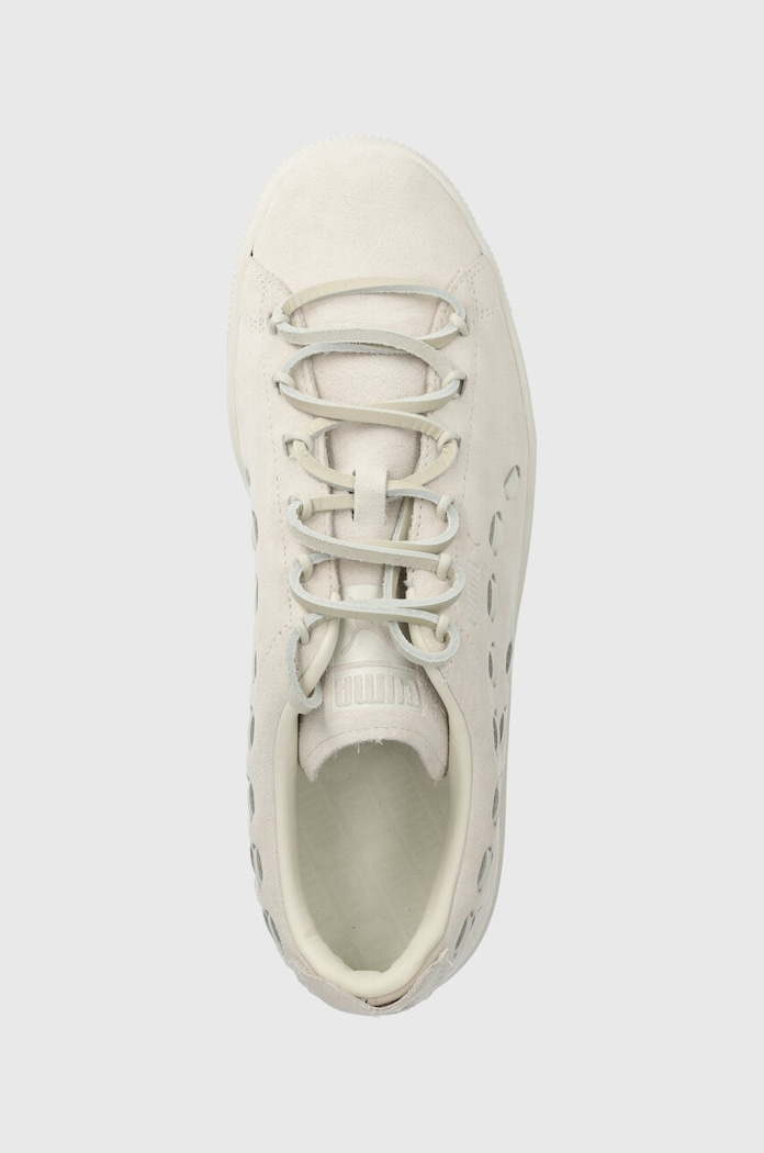 Semišové tenisky Puma Suede Decon sivá 396494