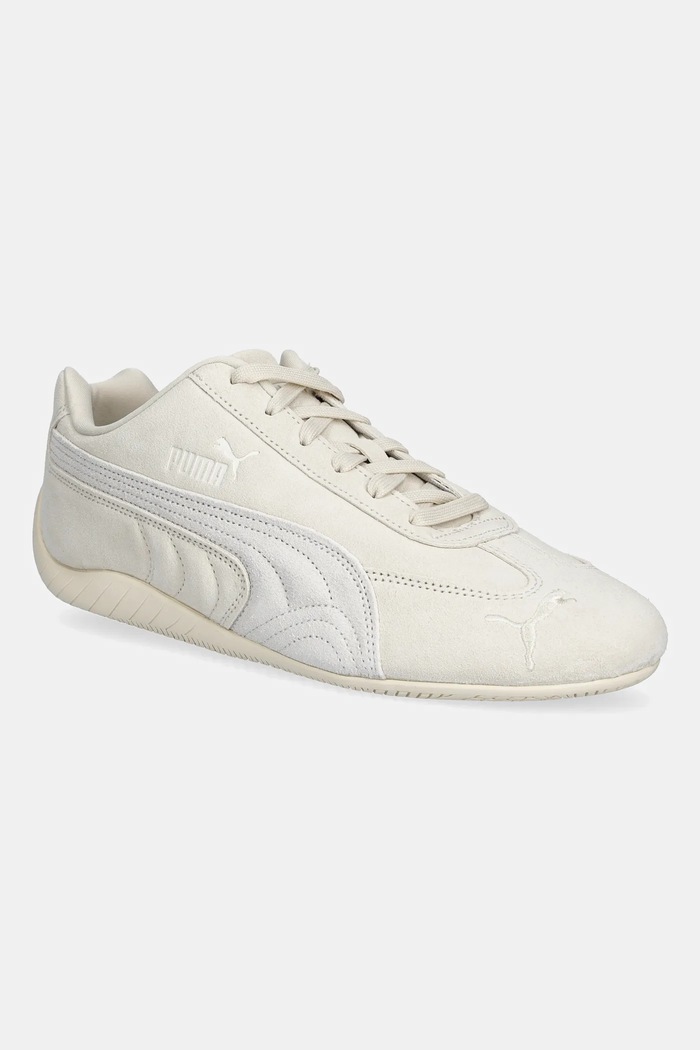Puma Speedcat OG sneakers σουέτ φλατ μπεζ 398846