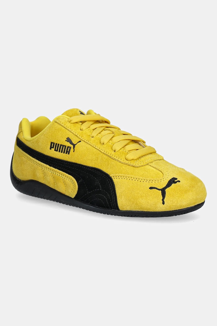 Puma Speedcat OG кроссовки замшевые плоская жёлтый 398846
