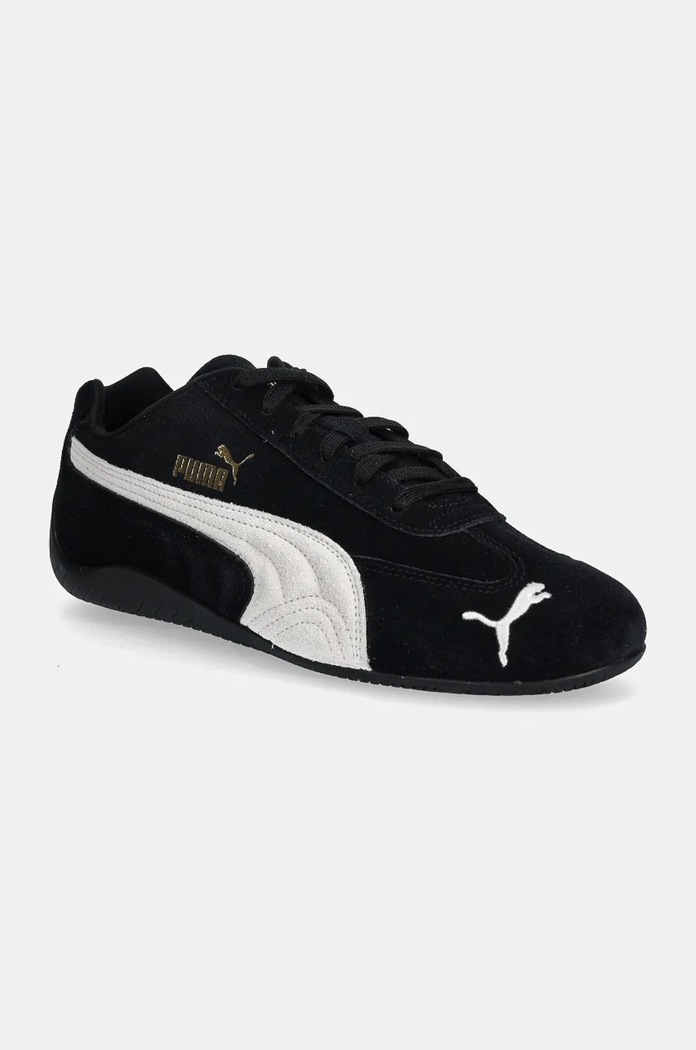 Puma Speedcat OG sneakers σουέτ φλατ μαύρο 398846
