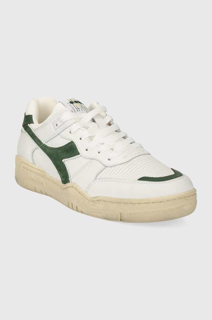 Δερμάτινα sneakers Diadora B.560 Used 201.180117.C1161 λευκό SS24