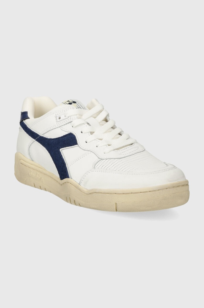 Δερμάτινα sneakers Diadora B.560 Used 201.180117.C1494 λευκό SS24