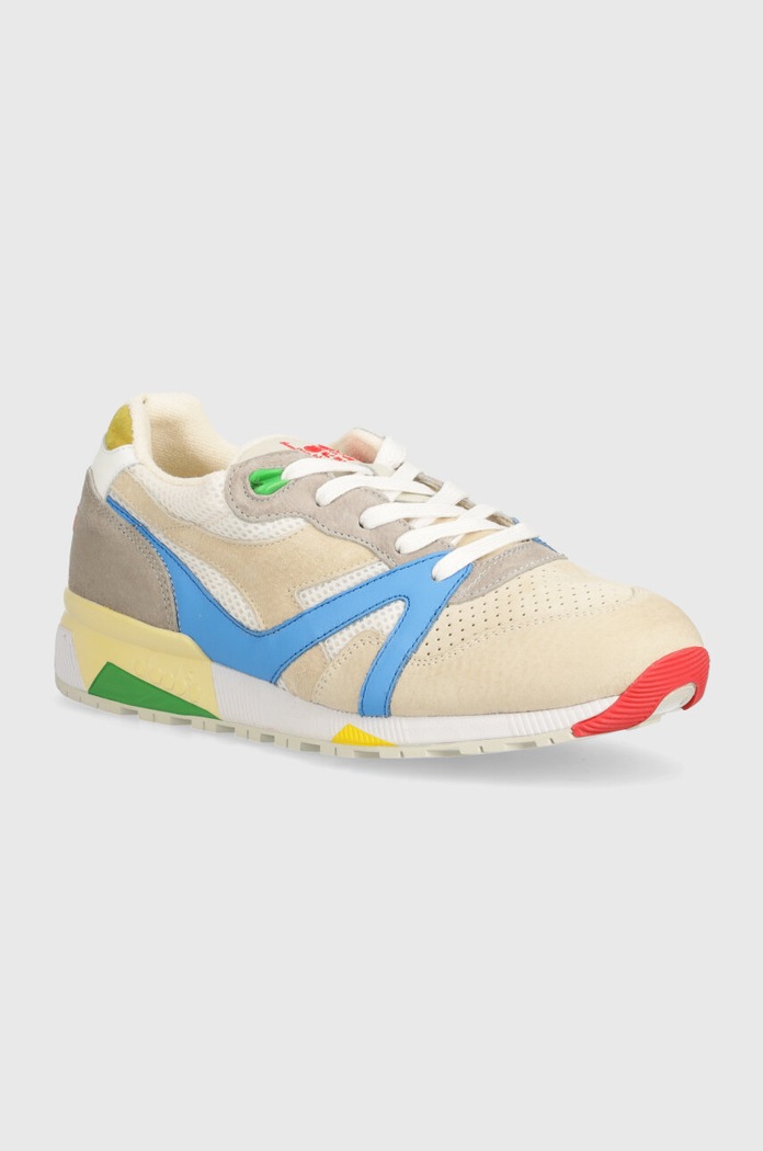 Sneakers Diadora N9000 Podio Italia δέρμα σαμουά γκρί 201.180477.20006