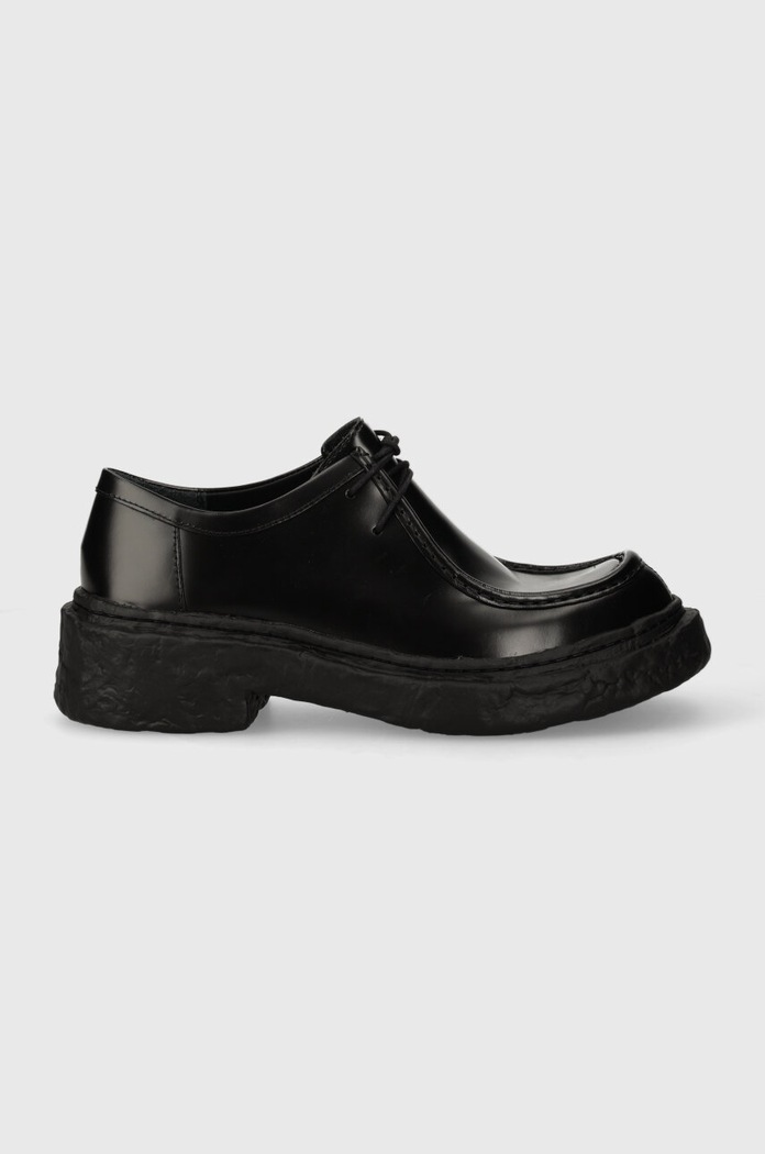 CAMPERLAB półbuty skórzane Vamonos A500019.001 czarny AW24
