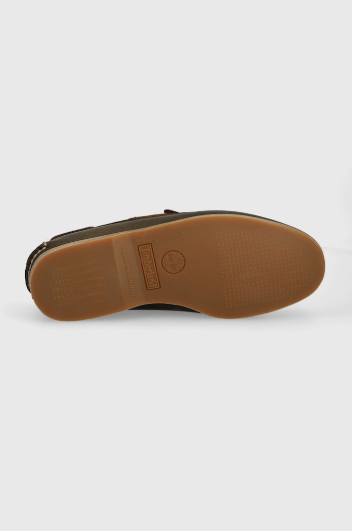 Kožené polobotky Timberland Classic Boat TB0A4187ET41 zelená