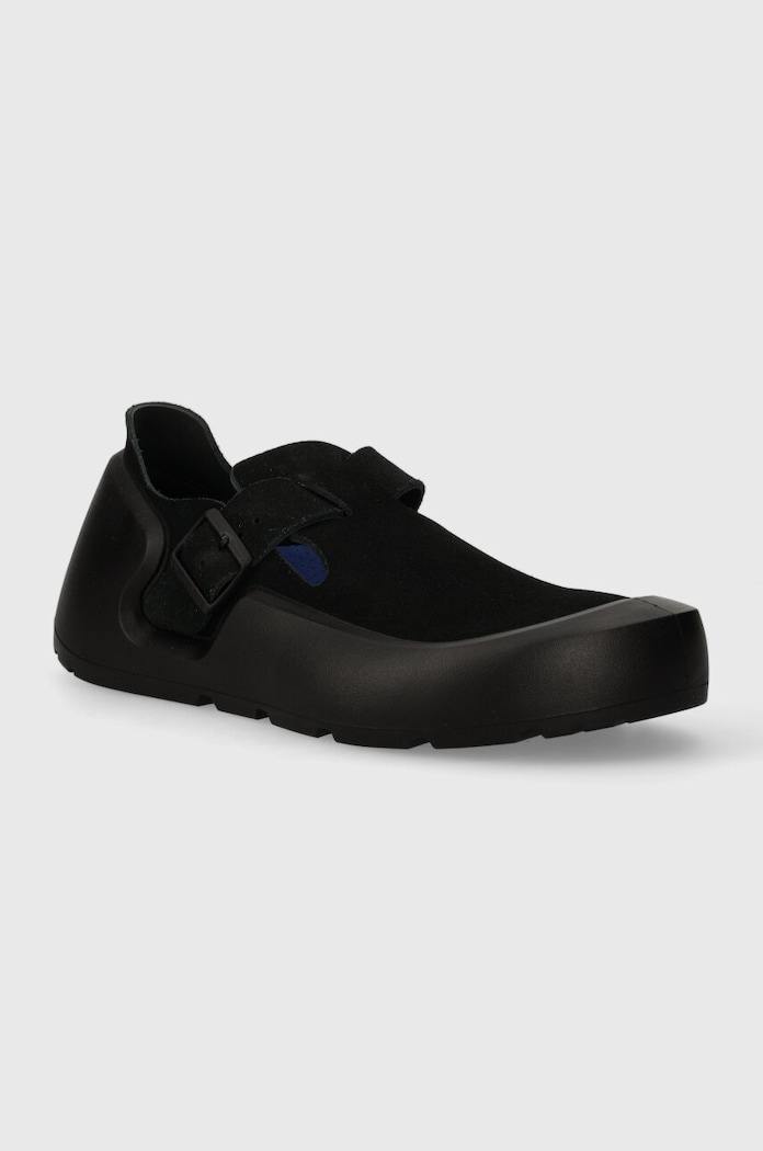 Туфли на низком ходу из нубука Birkenstock Reykjavik нубук чёрный 1027471