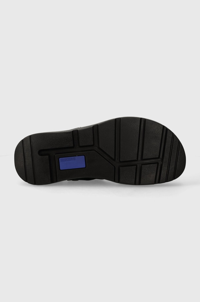 Туфли на низком ходу из нубука Birkenstock Reykjavik 1027471 чёрный
