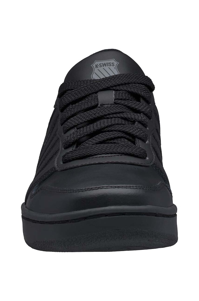 Boty Kožené sneakers boty K-Swiss COURT PALISADES 06931.001.M černá