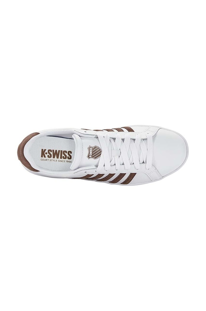 Kožené sneakers boty K-Swiss COURT TIEBREAK 07011.936.M