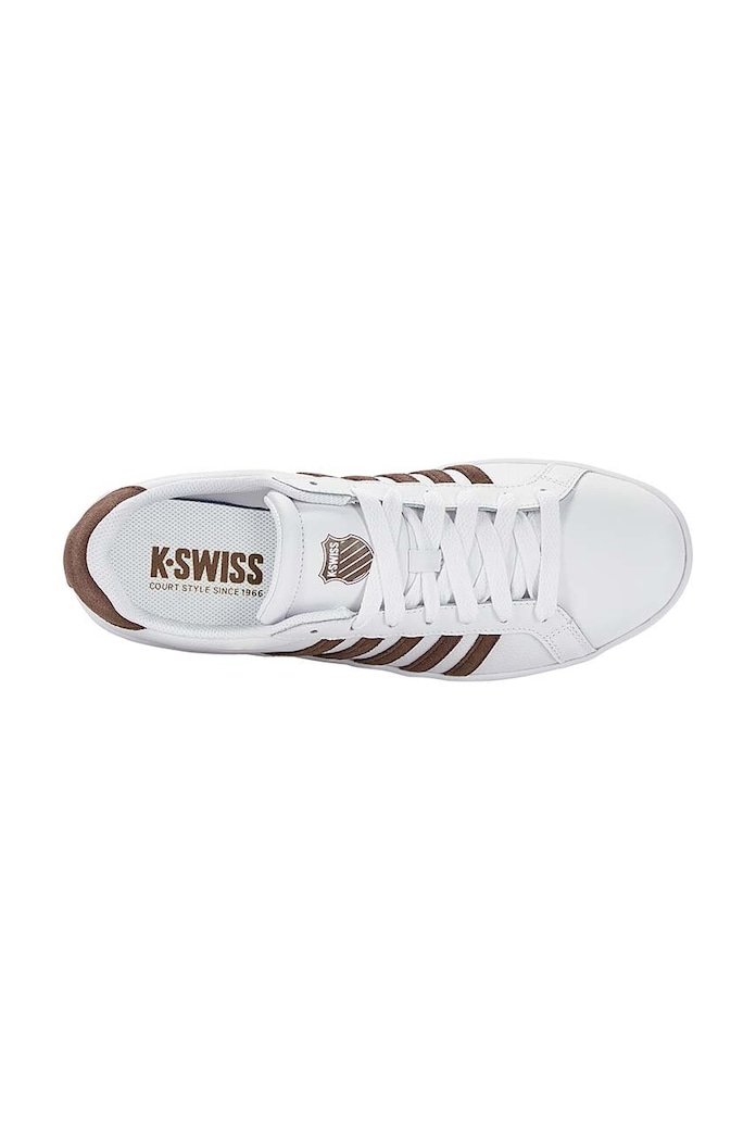 Kožené sneakers boty K-Swiss COURT TIEBREAK 07011.936.M