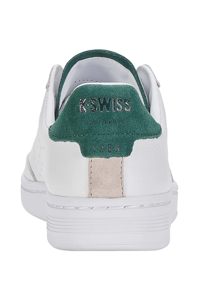 Kožené sneakers boty K-Swiss LOZAN KLUB LTH bílá 07263.114.M