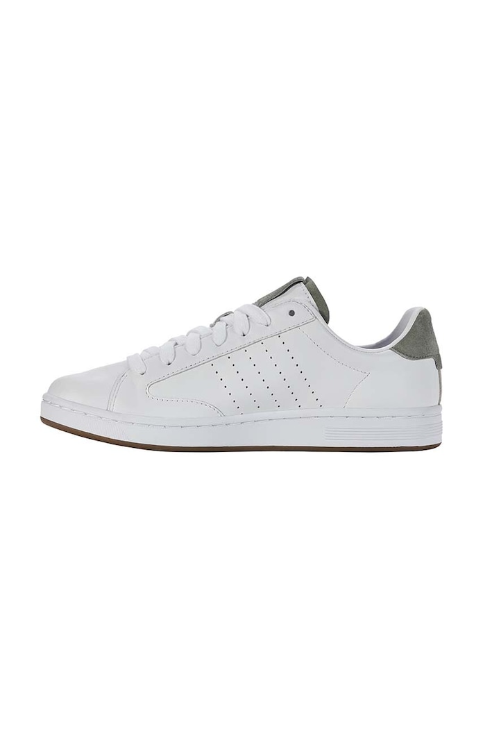 Kožené tenisky K-Swiss LOZAN KLUB LTH biela 07263.915.M