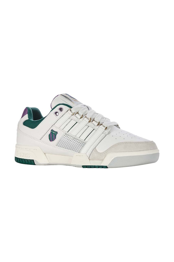 K-Swiss sneakers din piele GSTAAD GOLD 08526.133.M bej SS24