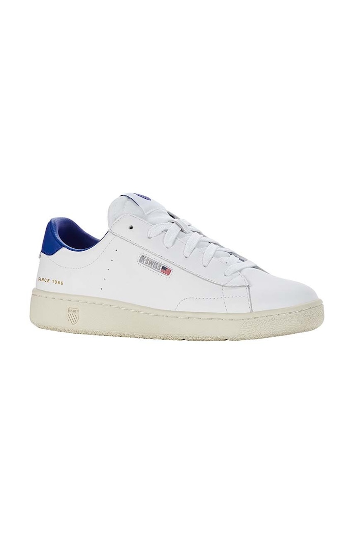 Kožené tenisky K-Swiss SLAMMKLUB CC 08911.946.M biela SS24